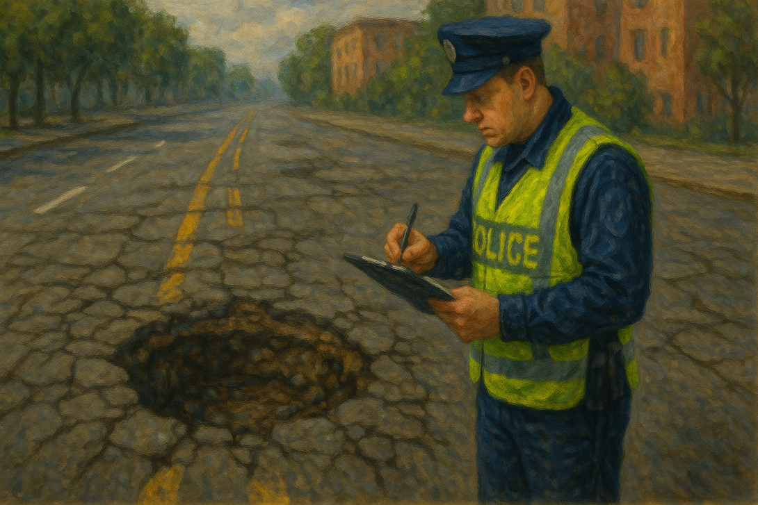 дефекты на дорогах